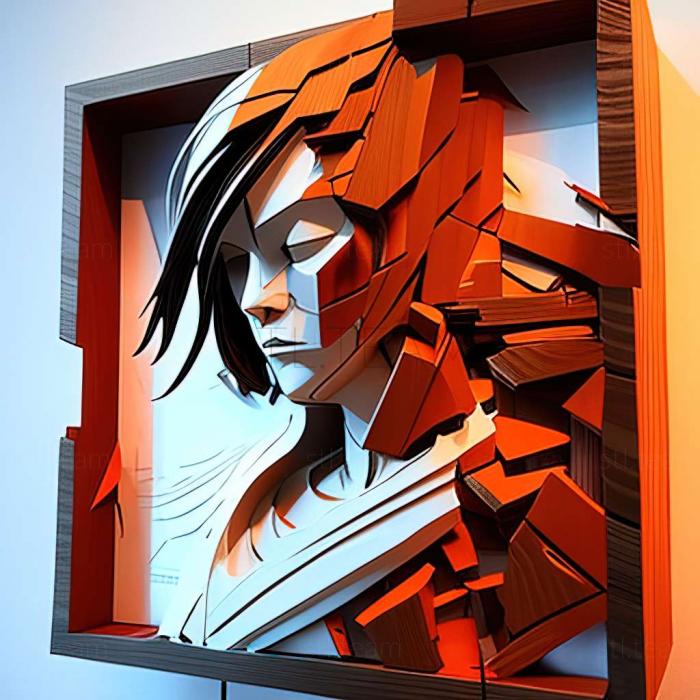 3D модель Гра Mirrors Edge Cataly (STL)